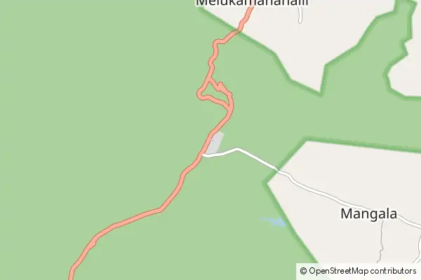 Karte Bandipur National Park