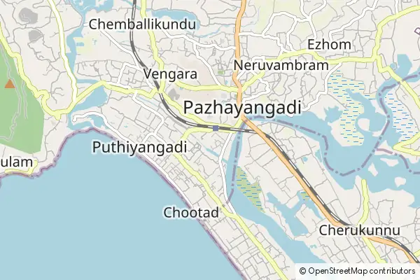 Karte Pazhayangadi