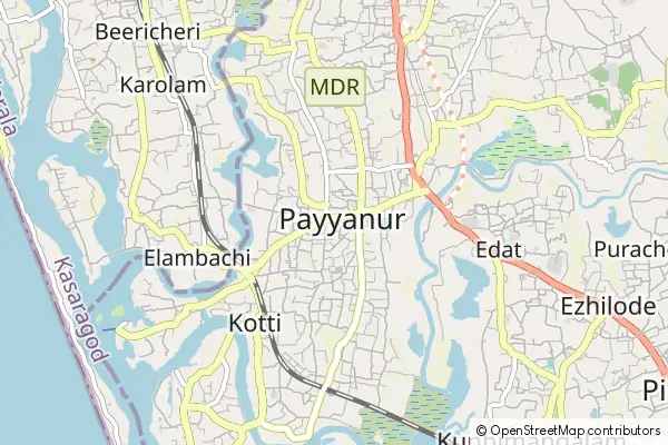 Karte Payyanur