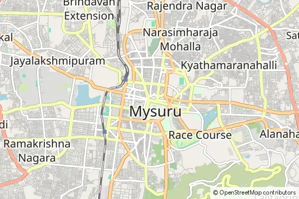 Karte Mysuru (Mysore)