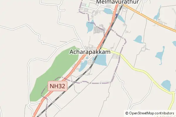 Karte Acharapākkam