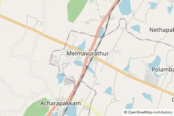 Karte Melmaruvathur