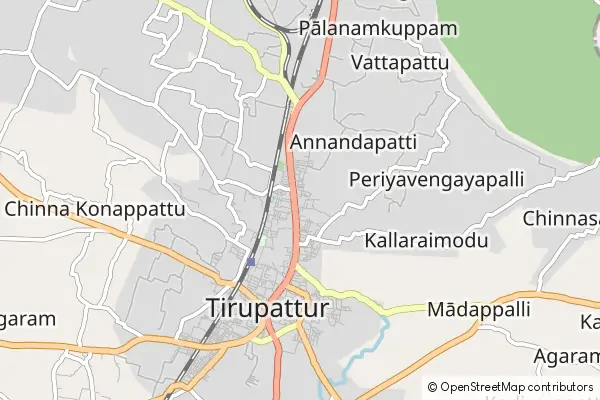 Karte Tirupattur