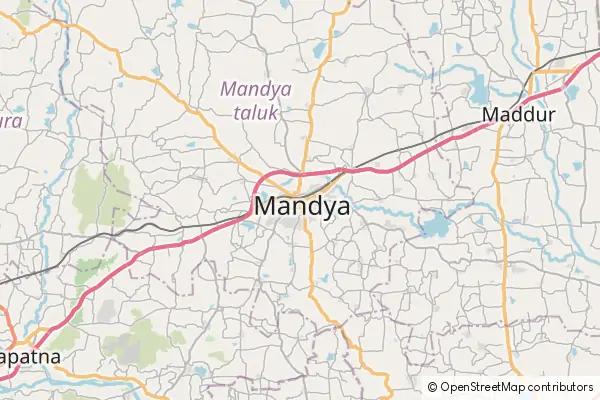 Karte Mandya