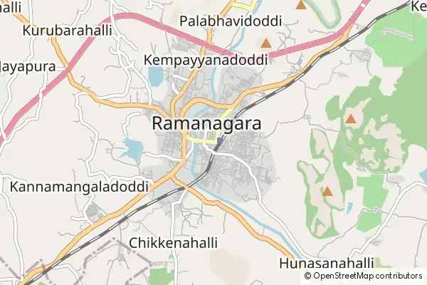 Karte Ramanagaram