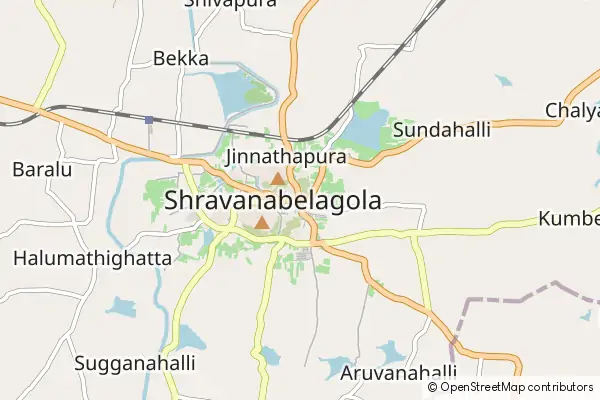 Karte Sravanabelagola