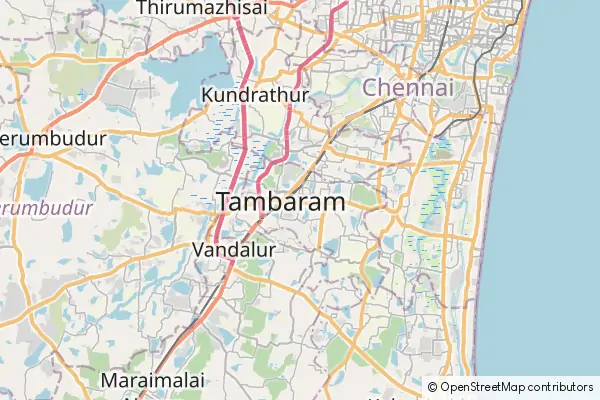 Karte Tambaram