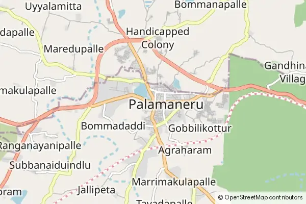 Karte Palamaner