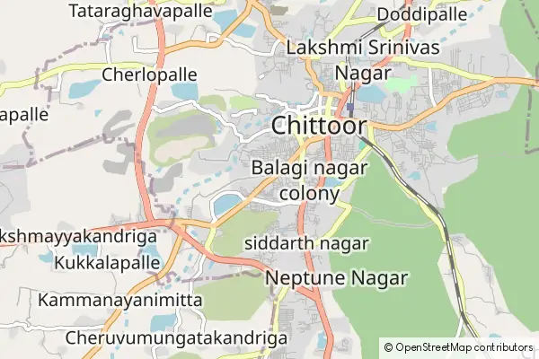 Karte Chittoor