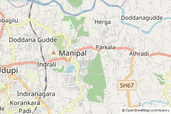 Karte Manipal
