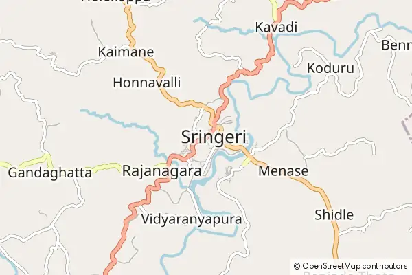 Karte Sringeri