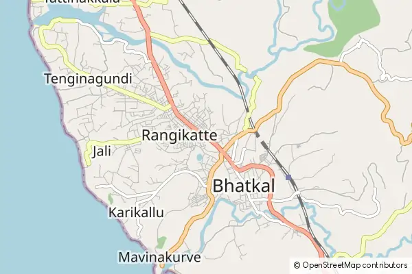 Karte Bhatkal