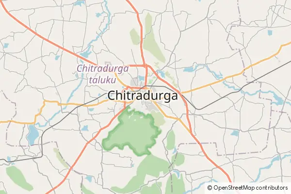 Karte Chitradurga