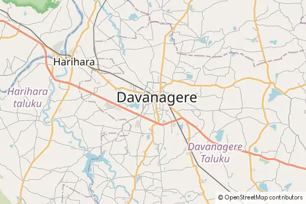 Karte Davanagere