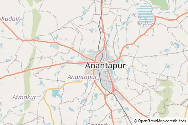 Karte Anantapur