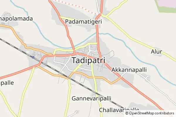 Karte Tadipatri