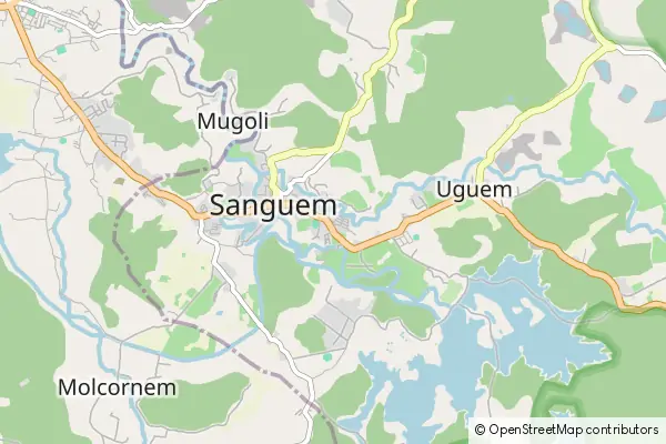 Karte Sanguem