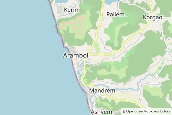 Karte Arambol