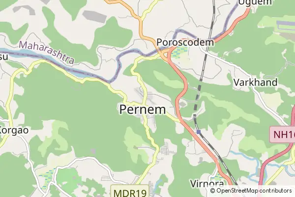 Karte Pernem