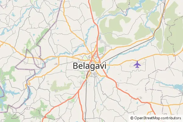 Karte Belagavi