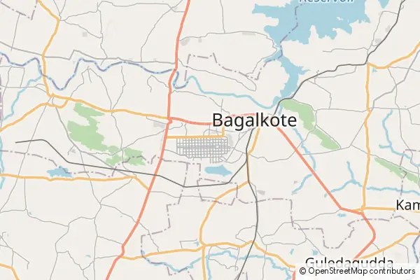 Karte Bagalkot