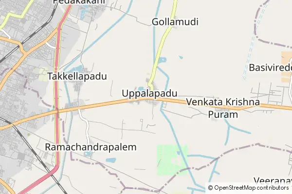 Karte Uppalapādu