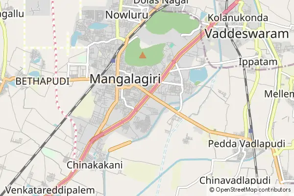 Karte Mangalagiri