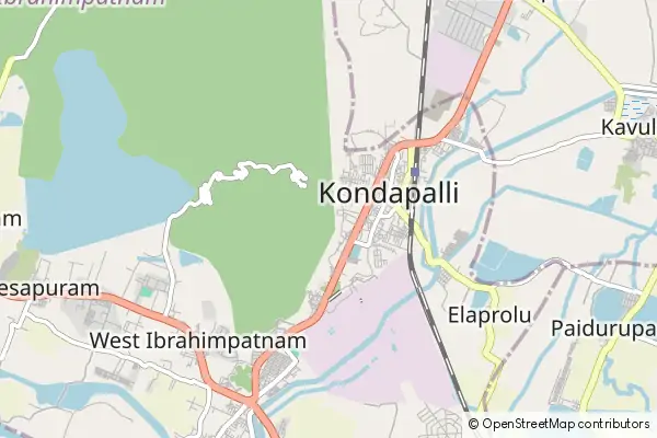 Karte Kondapalle