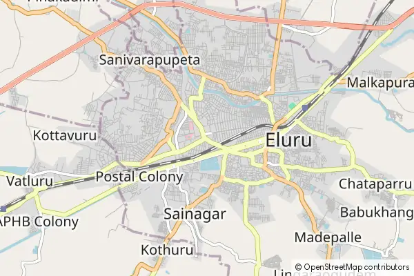 Karte Eluru