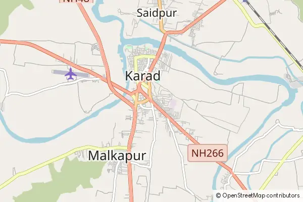 Karte Karad