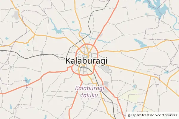 Karte Gulbarga