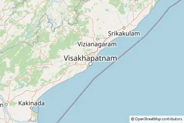 Karte Visakhapatnam