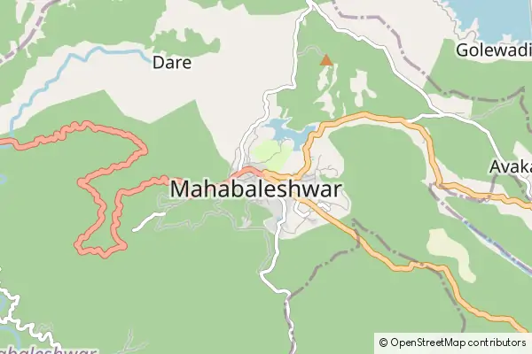 Karte Mahabaleshwar