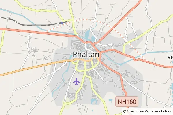 Karte Phaltan