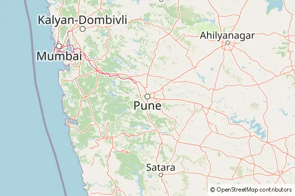 Karte: Pune • © OpenStreetMap contributors Karte Pune