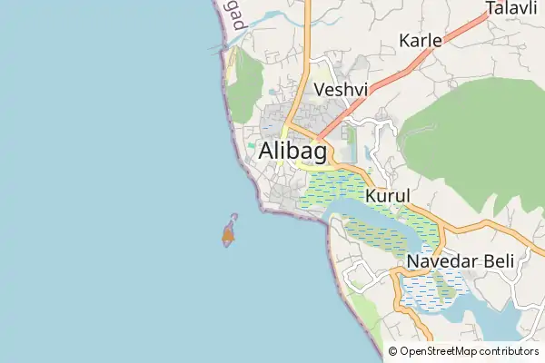 Karte Alibaug