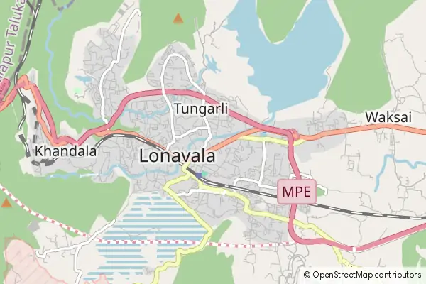 Karte Lonavala