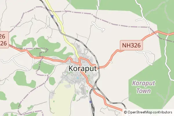 Karte Koraput