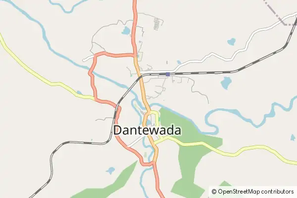 Karte Dantewada