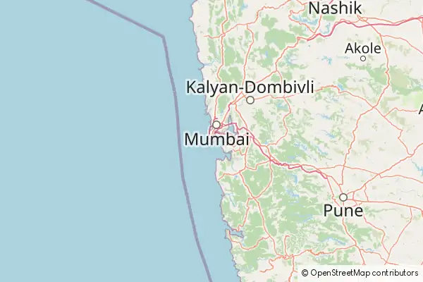 Karte Mumbai