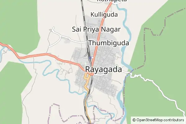 Karte Rayagada