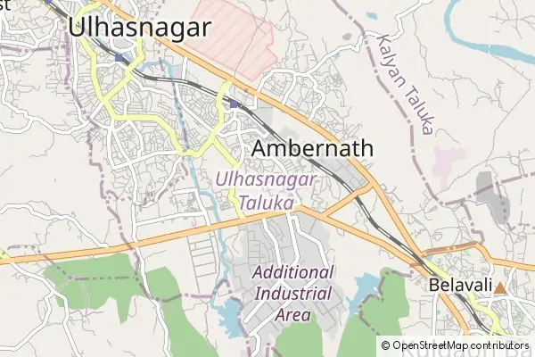 Karte Ambarnath