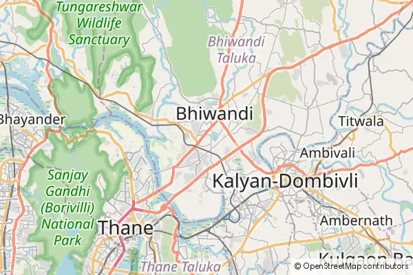 Karte Bhiwandi