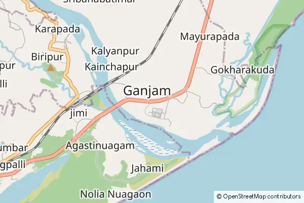 Karte Ganjām