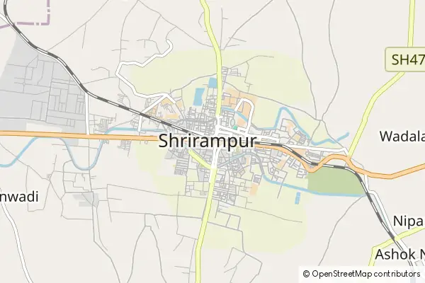 Karte Shrirampur