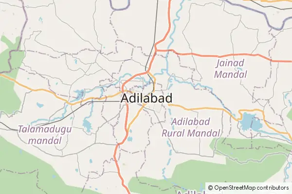 Karte Adilabad