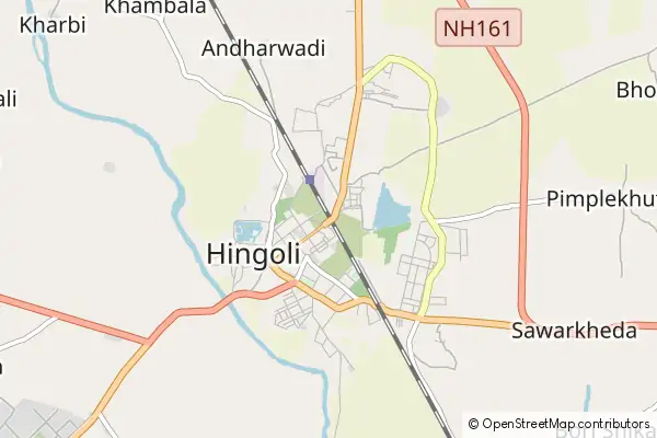 Karte: Hingoli • © OpenStreetMap contributors Karte Hingoli
