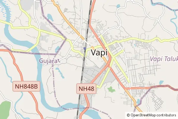 Karte Vapi