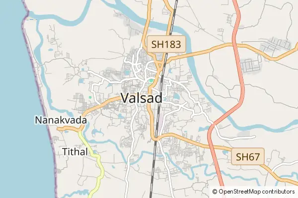 Karte Valsad