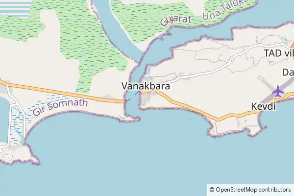 Karte Vanakbara